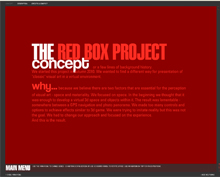 The Red Box art project The Red Box art project